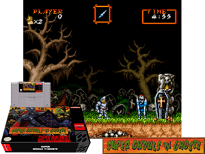 Super Ghouls 'N Ghosts (E) [t1] Cover
